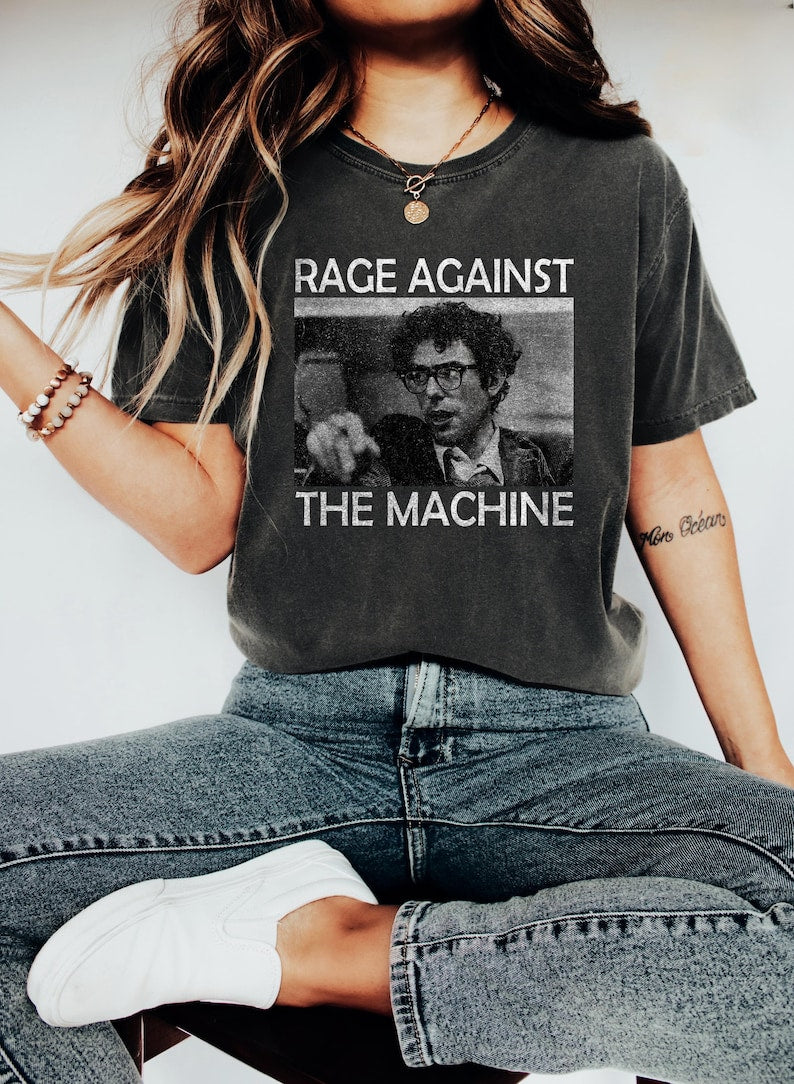 Bernie Sanders Shirt, Rage Against The Machine Shirt, 1963 Arrest Photo
Tee, Political Activism Shirt, Anti Trump Resistance Tour Shirt