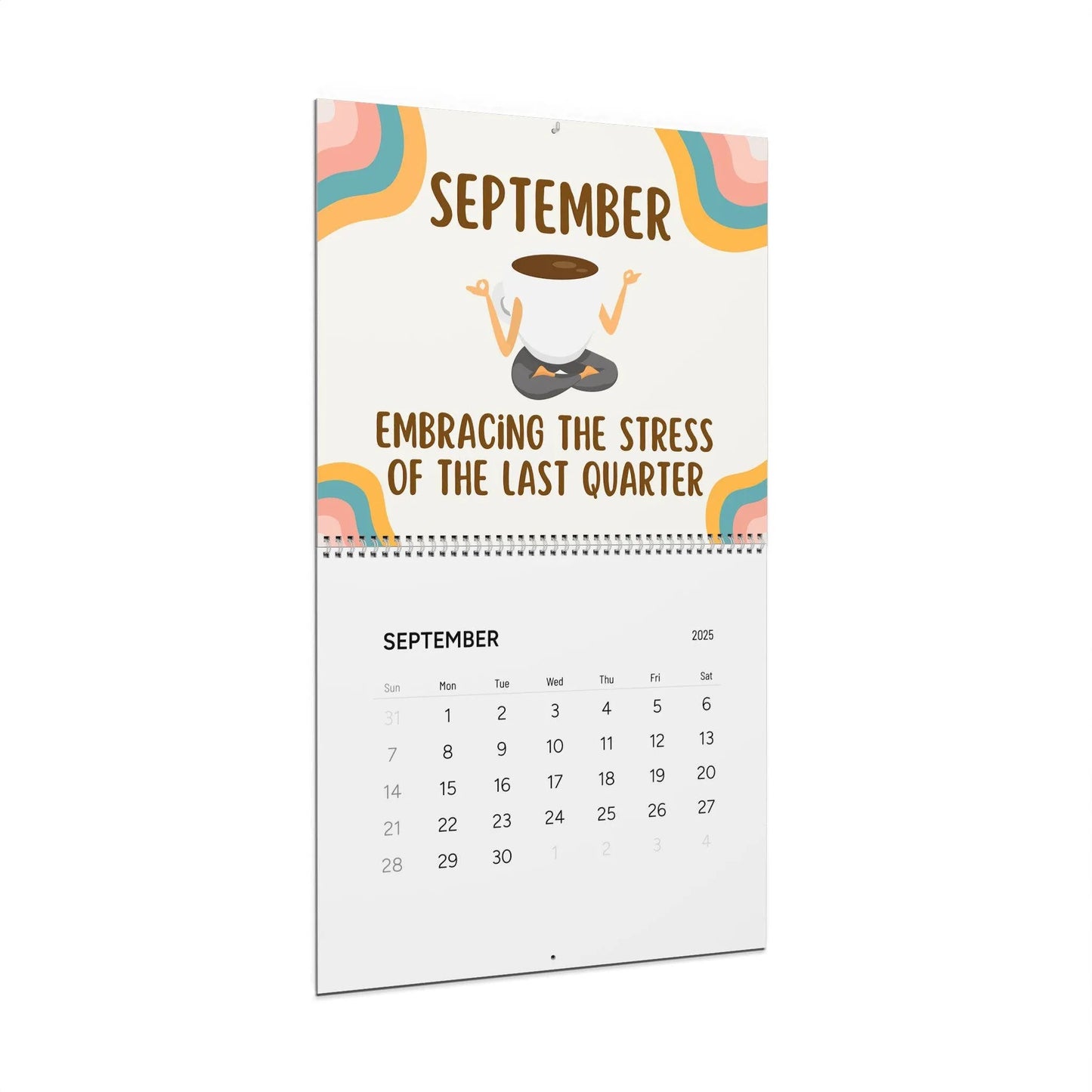 Funny Calendar 2025 | Crazy Cat Lady | Weird & Humorous Wall Art Gift - Ooh-Gift