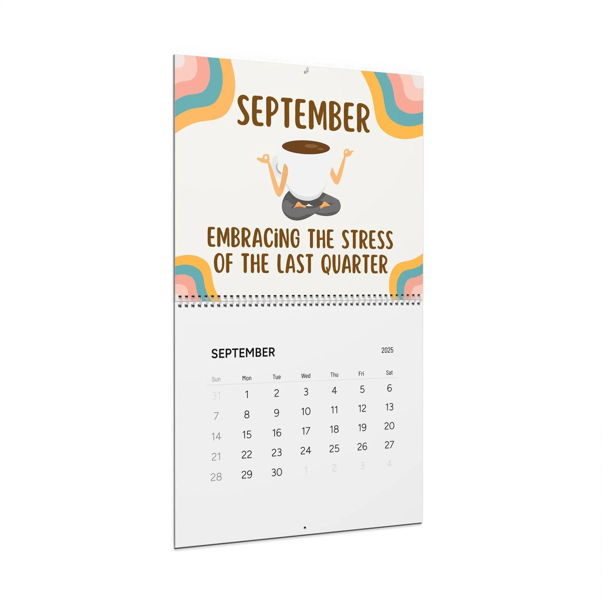 Funny Calendar 2025 | Crazy Cat Lady | Weird & Humorous Wall Art Gift - Ooh-Gift