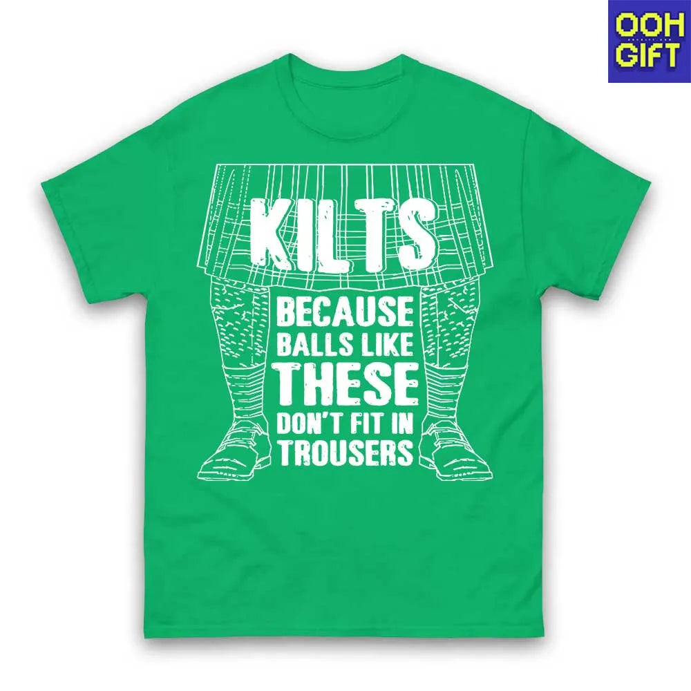 Funny Scottish Kilt T-Shirt – Bold & Hilarious Highlander Tee for Men - Ooh-Gift