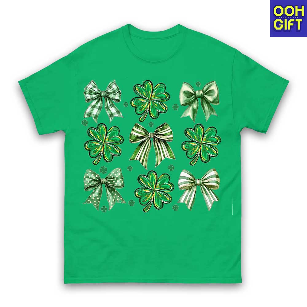 Shamrock St. Patrick's Day T-shirt – Trendy Irish Shirt Design - Ooh-Gift