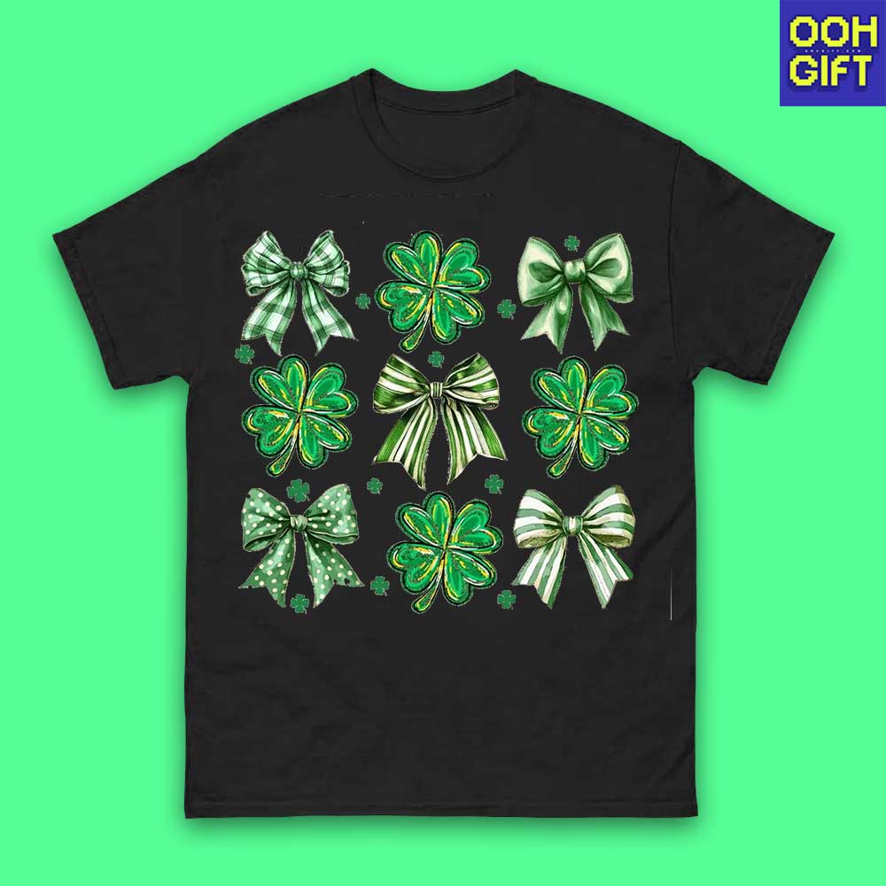 Shamrock St. Patrick's Day T-shirt – Trendy Irish Shirt Design - Ooh-Gift