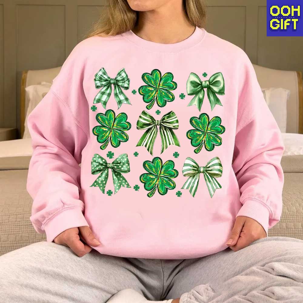 Shamrock St. Patrick's Day T-shirt – Trendy Irish Shirt Design - Ooh-Gift