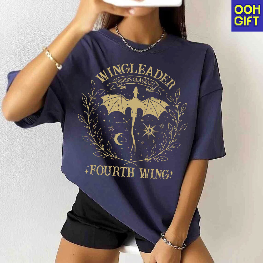 Fourth Wing Shirt - Riders Quadrant Basgiath War College Tee - Dragon Rider Fan Shirt