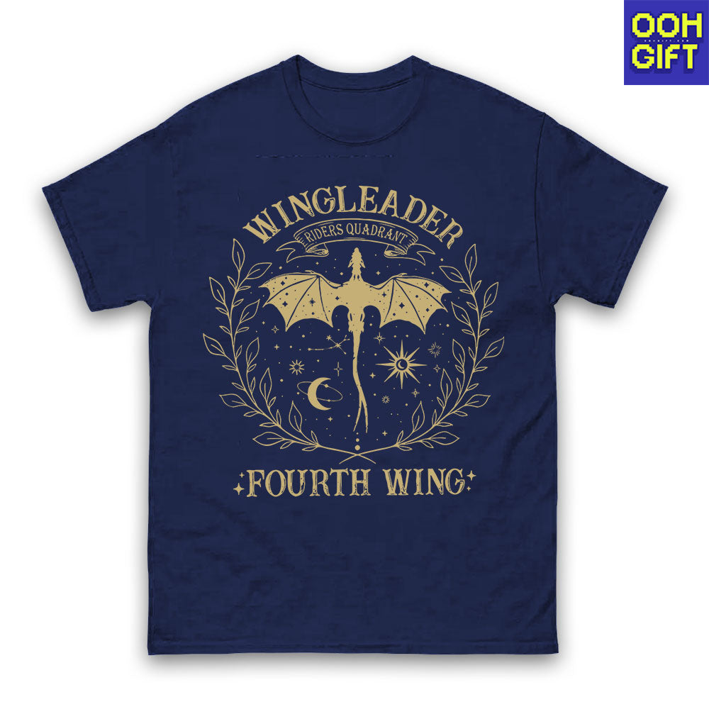 Fourth Wing Shirt - Riders Quadrant Basgiath War College Tee - Dragon Rider Fan Shirt