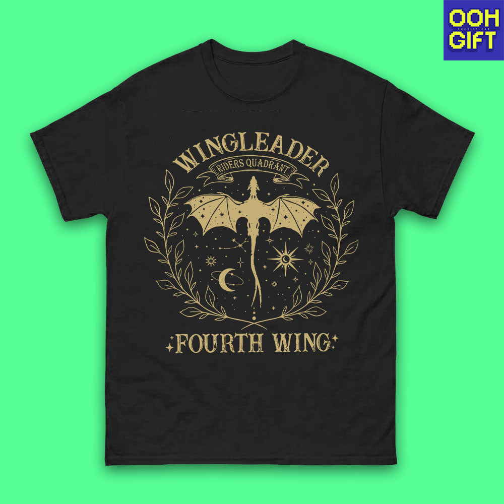 Fourth Wing Shirt - Riders Quadrant Basgiath War College Tee - Dragon Rider Fan Shirt