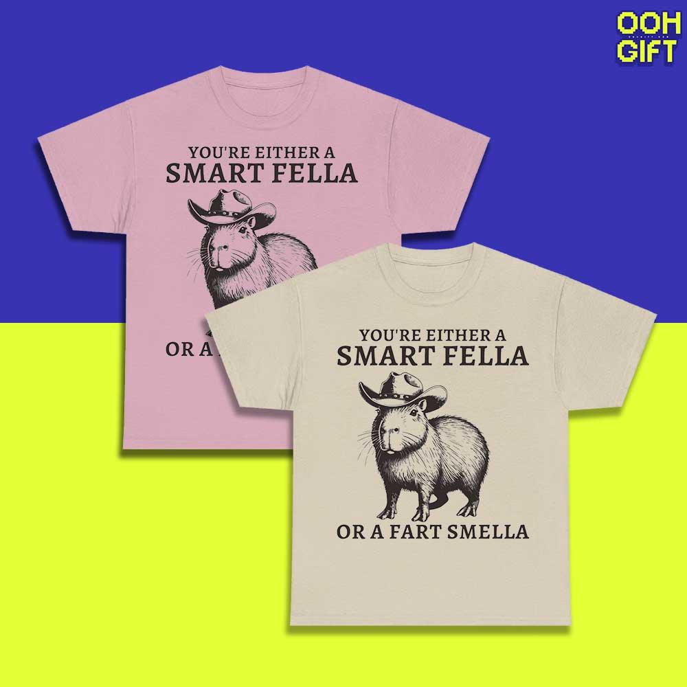 Funny Sarcastic Capybara T-Shirt Humorous Sarcastic Retro 90s Shirt - Ooh-Gift