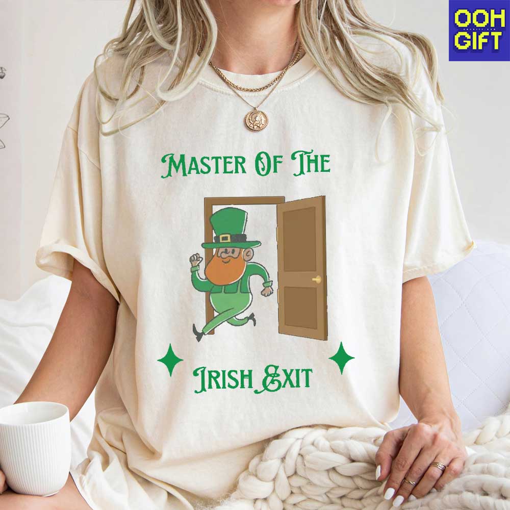 Irish Exit Party Shirt – Funny St. Patrick’s Day Tee & Irish Gift - Ooh-Gift