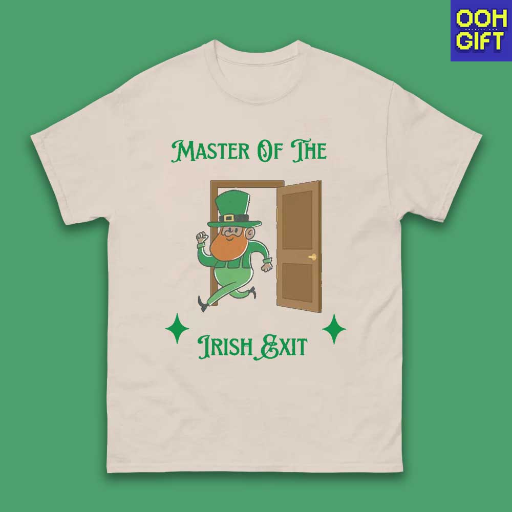 Irish Exit Party Shirt – Funny St. Patrick’s Day Tee & Irish Gift - Ooh-Gift