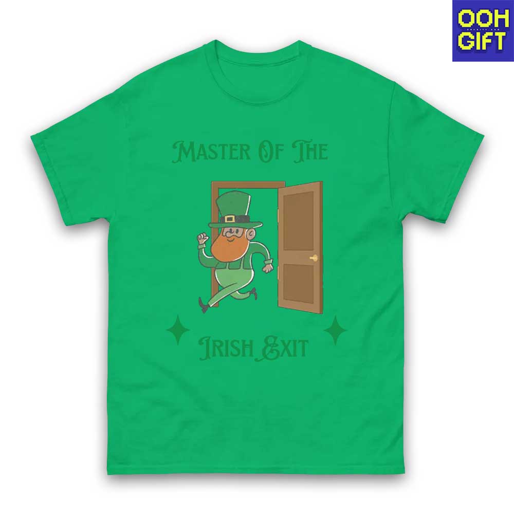 Irish Exit Party Shirt – Funny St. Patrick’s Day Tee & Irish Gift - Ooh-Gift