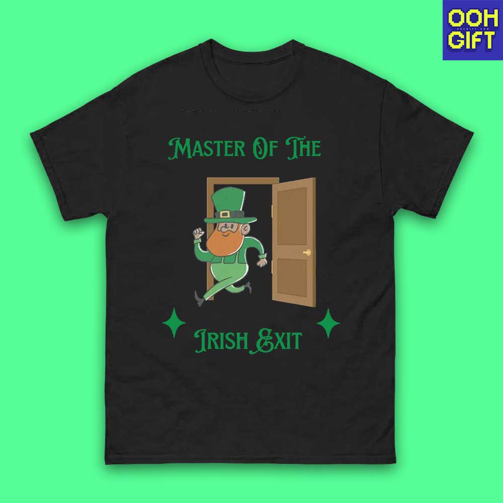 Irish Exit Party Shirt – Funny St. Patrick’s Day Tee & Irish Gift - Ooh-Gift