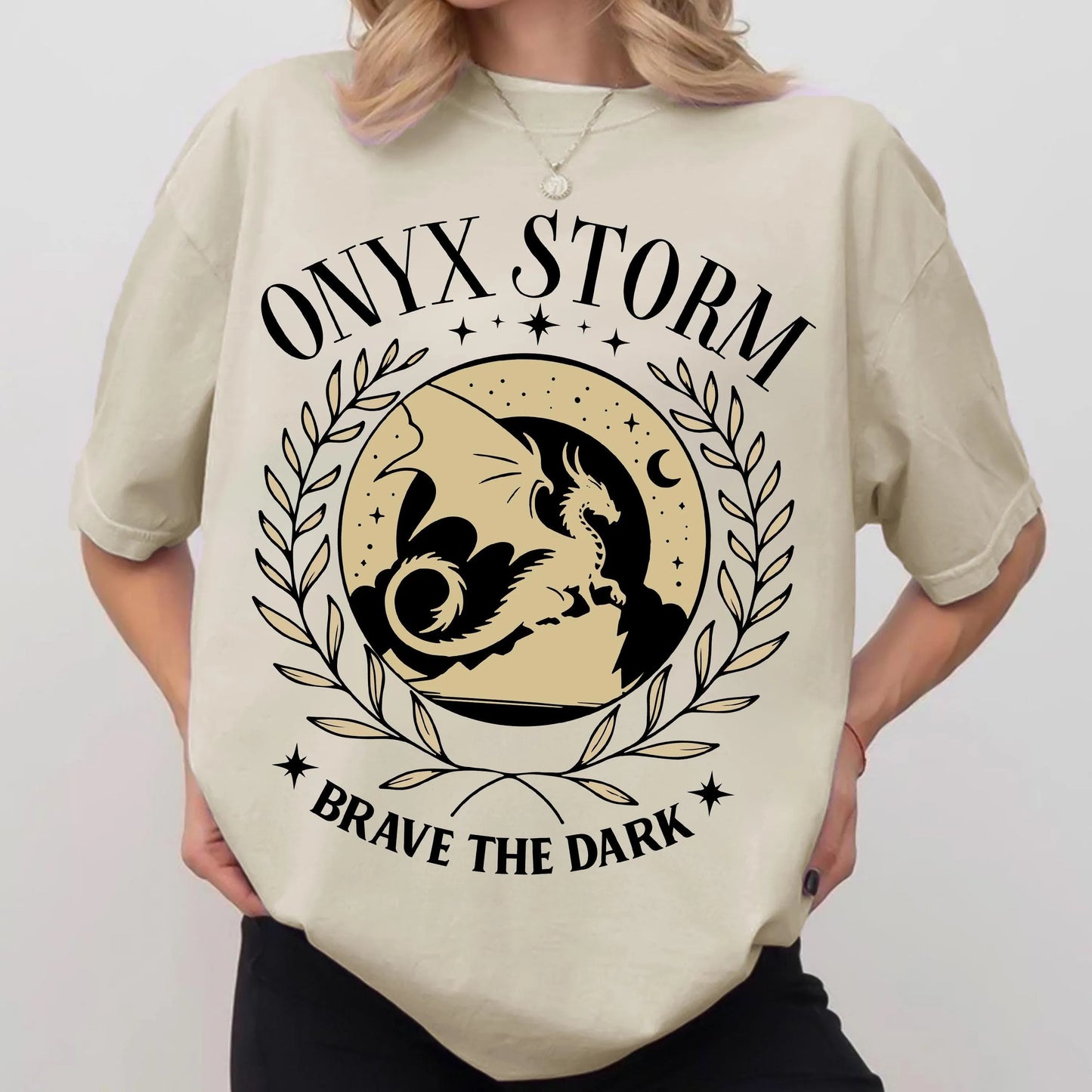 Onyx Storm Inspired T-Shirt – Fourth Wing Basgiath War College Fan Tee "I Will Save Him" - Ooh-Gift