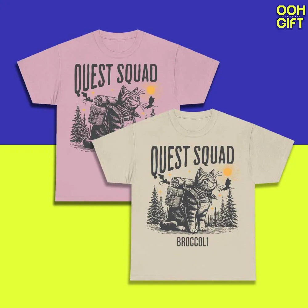 Onyx Storm Shirt | Quest Squad Broccoli Tee | Fourth Wing Xaden Riorson Merch - Ooh-Gift