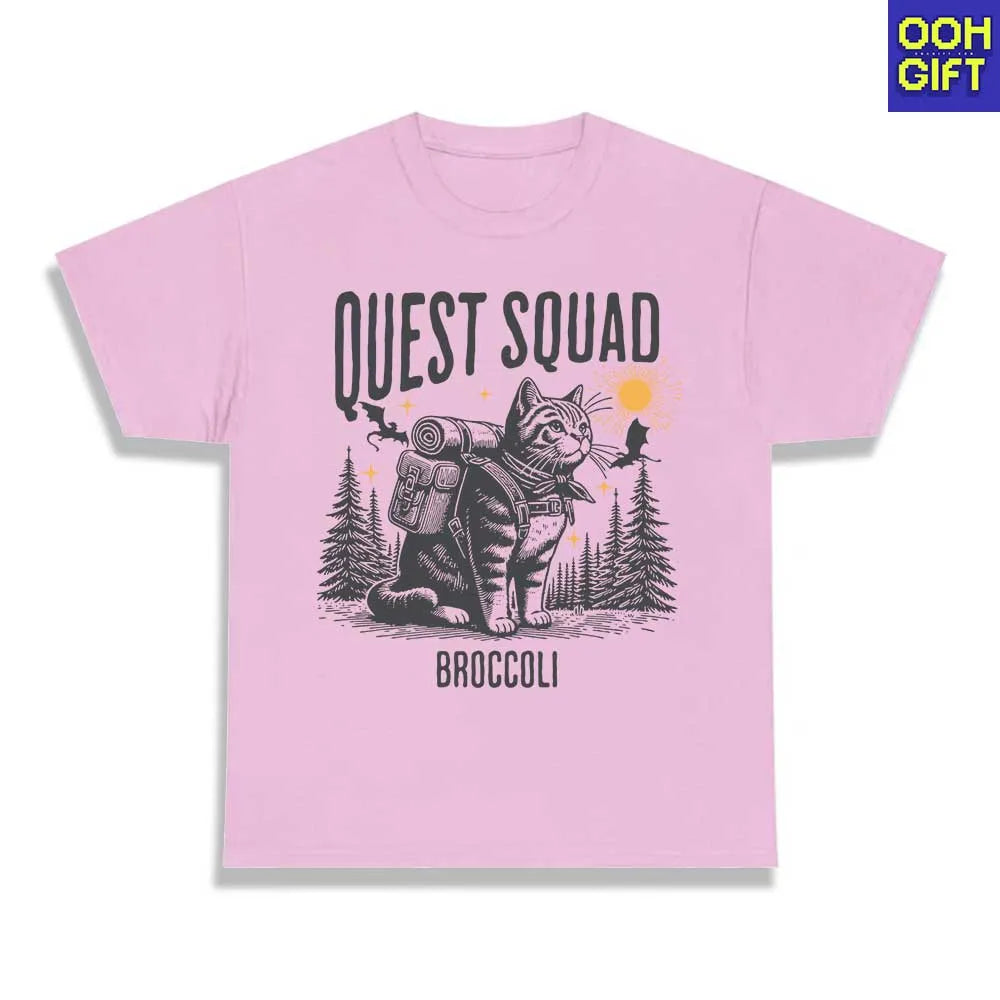 Onyx Storm Shirt | Quest Squad Broccoli Tee | Fourth Wing Xaden Riorson Merch - Ooh-Gift