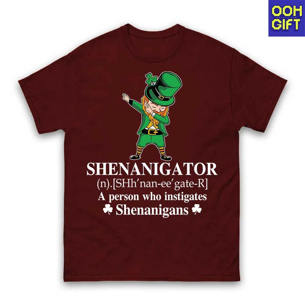 Shenanigator T-Shirt – Funny St. Patrick’s Day Leprechaun Dab Shirt - Ooh-Gift