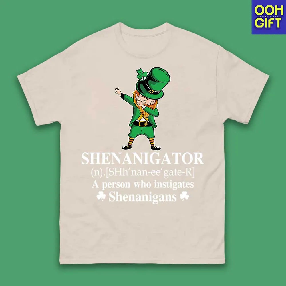 Shenanigator T-Shirt – Funny St. Patrick’s Day Leprechaun Dab Shirt - Ooh-Gift