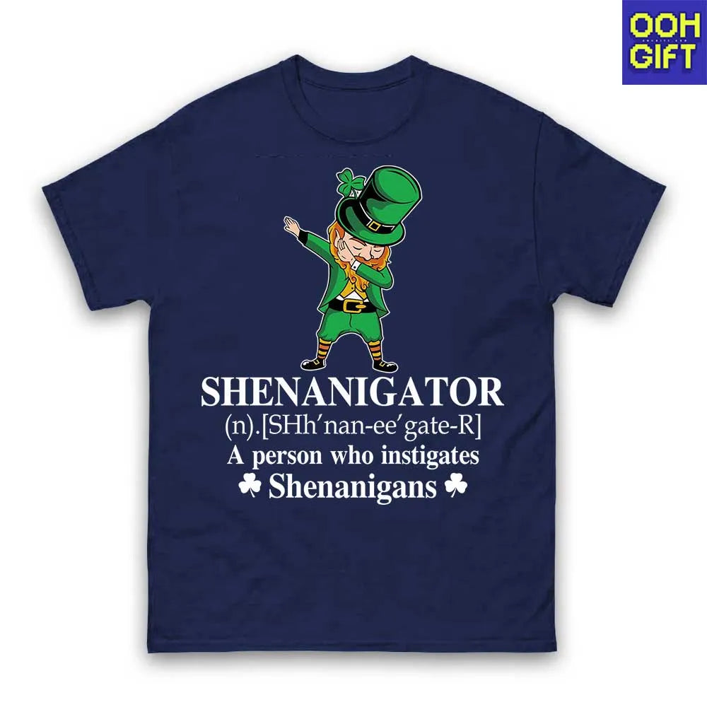 Shenanigator T-Shirt – Funny St. Patrick’s Day Leprechaun Dab Shirt - Ooh-Gift