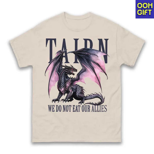 Tairn Fourth Wing T-shirt – Iron Flame Merch for True Fans - Ooh-Gift