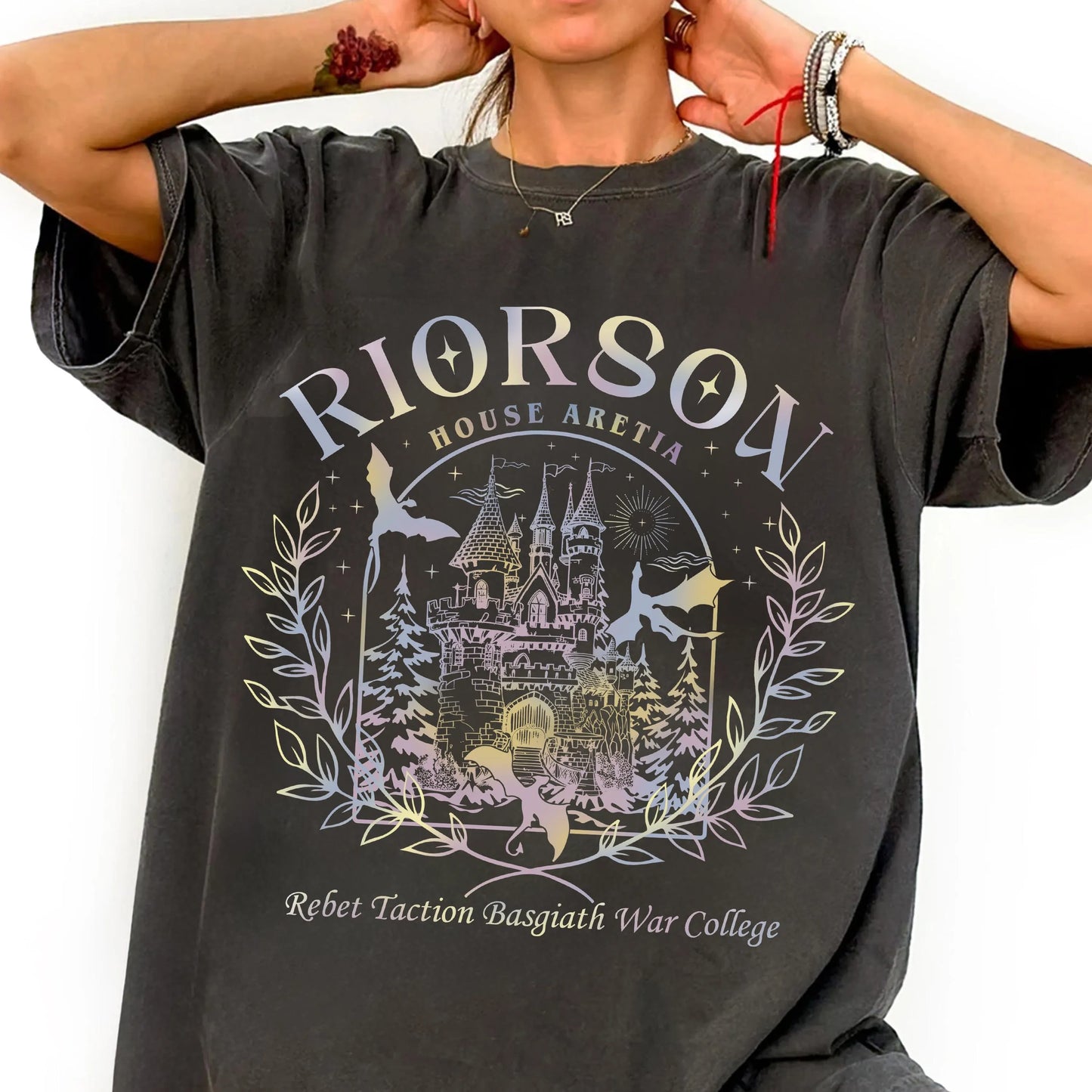 Xaden Riorson House T-Shirt – Fourth Wing Dragon Rider Tee