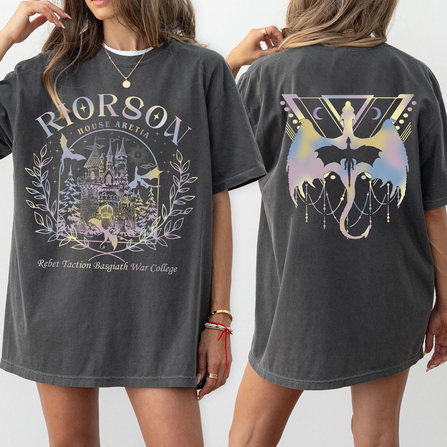 Xaden Riorson House T-Shirt – Fourth Wing Dragon Rider Tee