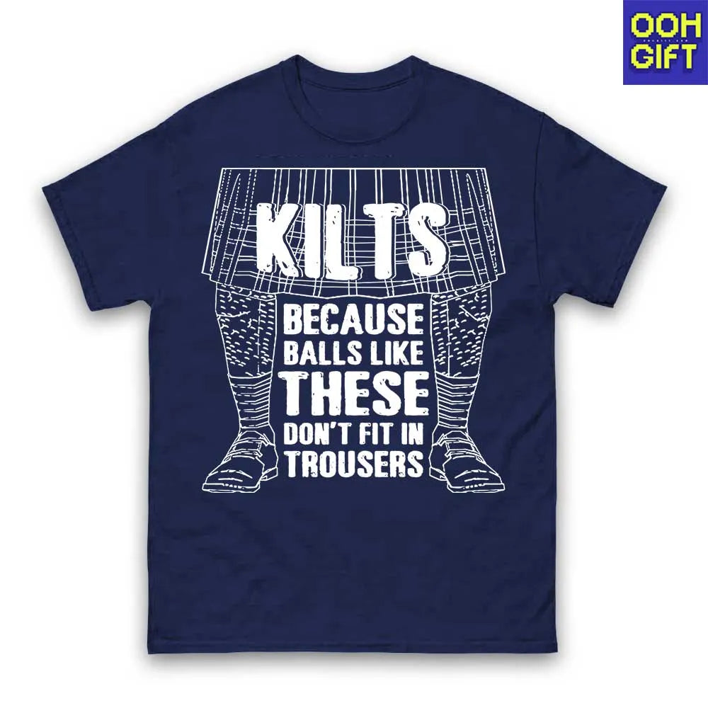 Funny Scottish Kilt T-Shirt – Bold & Hilarious Highlander Tee for Men - Ooh-Gift