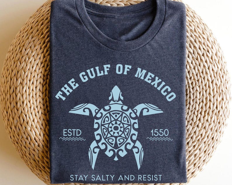 Gulf of Mexico Stay Salty Resistance Shirt, Resist Shirt, Anti Trump Shirt, Democrat Shirt, Democrat Gift Shirt