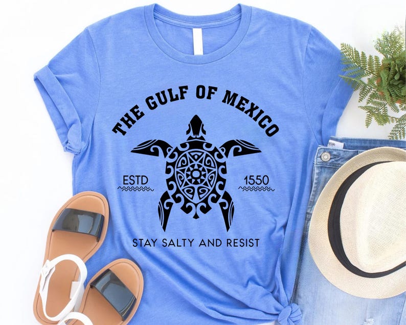 Gulf of Mexico Stay Salty Resistance Shirt, Resist Shirt, Anti Trump Shirt, Democrat Shirt, Democrat Gift Shirt