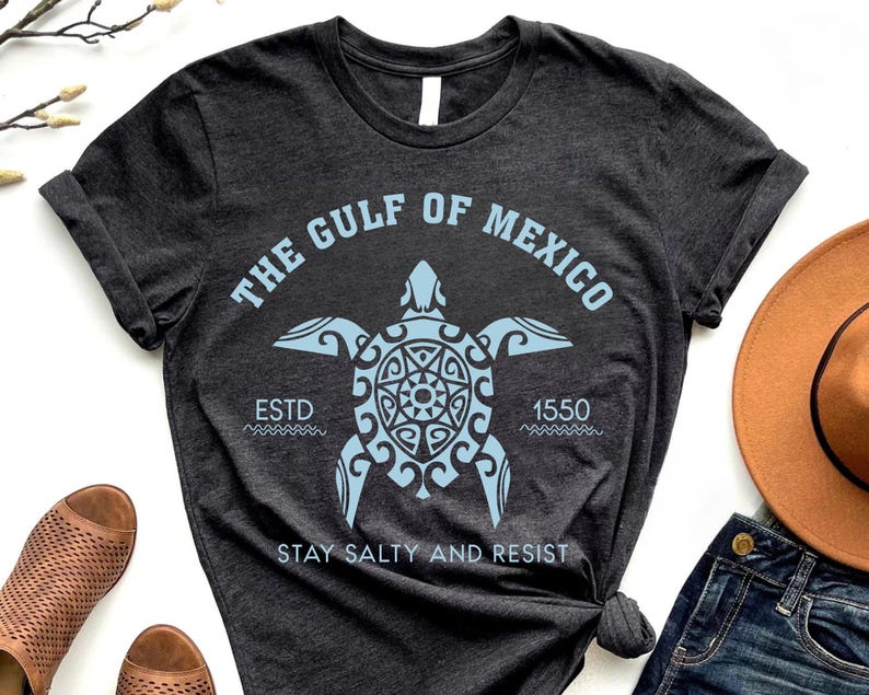 Gulf of Mexico Stay Salty Resistance Shirt, Resist Shirt, Anti Trump Shirt, Democrat Shirt, Democrat Gift Shirt