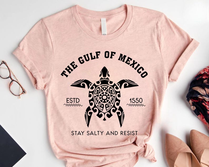 Gulf of Mexico Stay Salty Resistance Shirt, Resist Shirt, Anti Trump Shirt, Democrat Shirt, Democrat Gift Shirt