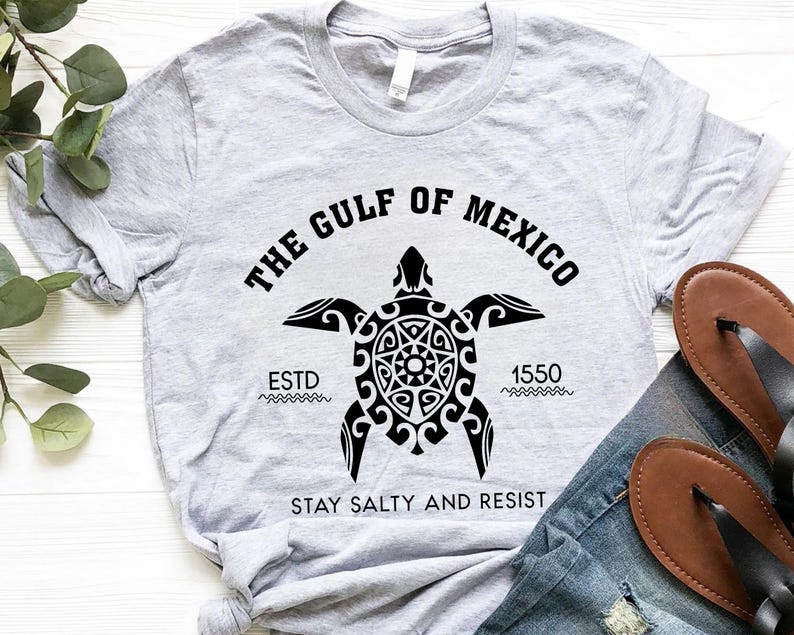 Gulf of Mexico Stay Salty Resistance Shirt, Resist Shirt, Anti Trump Shirt, Democrat Shirt, Democrat Gift Shirt