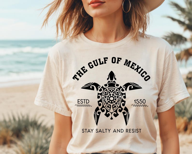 Gulf of Mexico Stay Salty Resistance Shirt, Resist Shirt, Anti Trump Shirt, Democrat Shirt, Democrat Gift Shirt