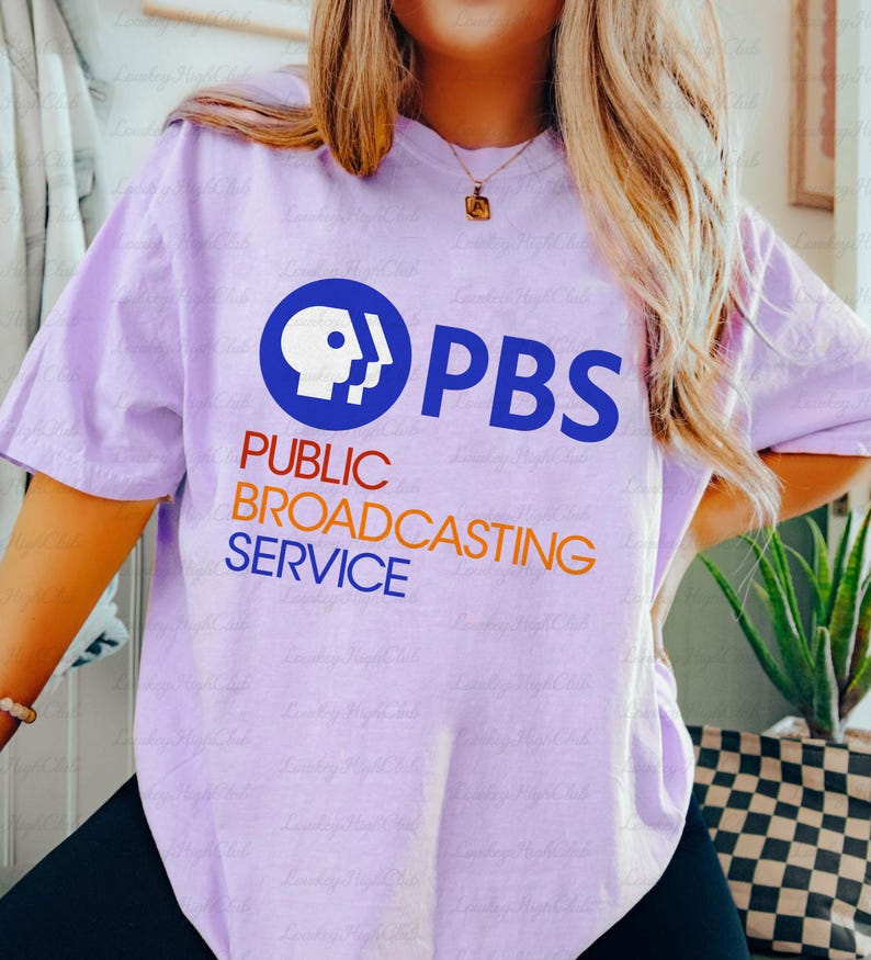 Support Public Broadcasting Service Shirt, Protect PBS Shirt, Political 
Protest Shirt, Anti MAGA Anti Trump Shirt, Resist FDT Shirt, VTA925