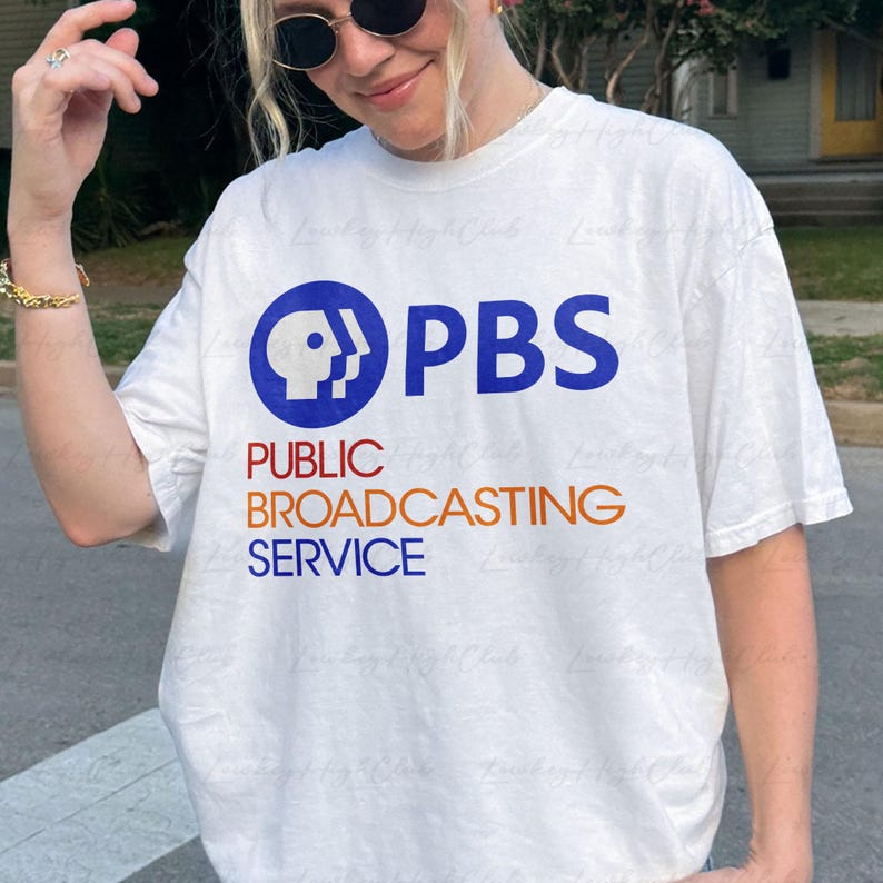 Support Public Broadcasting Service Shirt, Protect PBS Shirt, Political 
Protest Shirt, Anti MAGA Anti Trump Shirt, Resist FDT Shirt, VTA925