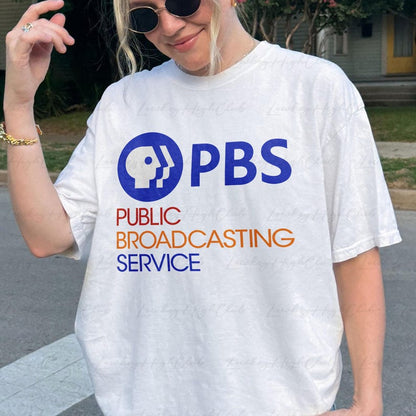 Support Public Broadcasting Service Shirt, Protect PBS Shirt, Political 
Protest Shirt, Anti MAGA Anti Trump Shirt, Resist FDT Shirt, VTA925